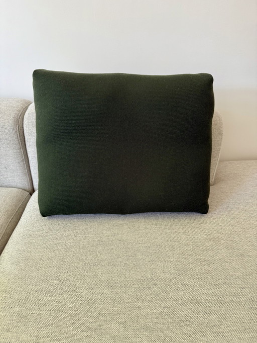 HAY Mags Cushion Steelcut Trio - Color Green (975)