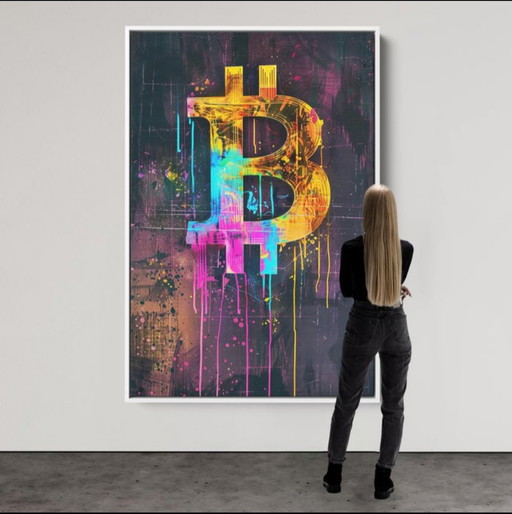 Dine Chanima XXL Artwork Bitcoin