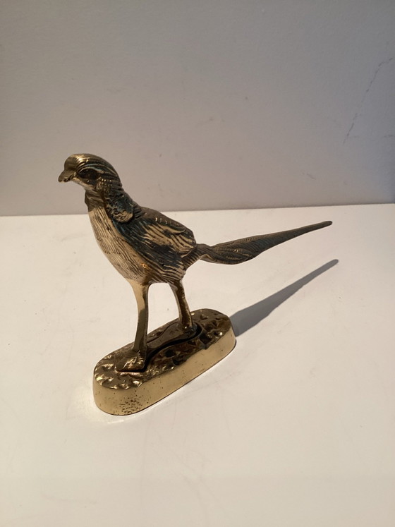 Vintage brass pheasant foot - Hollywood Regency/Mid-Century., Decorative Objects, Gold (photo 2 of 5)