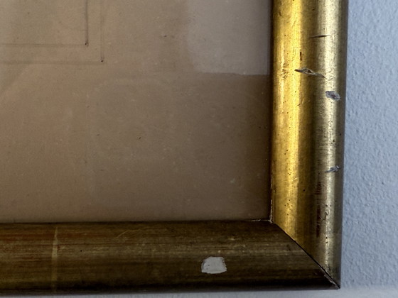 Image 1 of Large Antique 1750s Framed Print – Richmond Hill, Surrey – Sayer & Overton