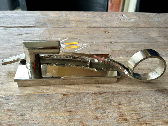 Image 1 of Lampada da parete Delphinium con guarnizione di marca van Egmond