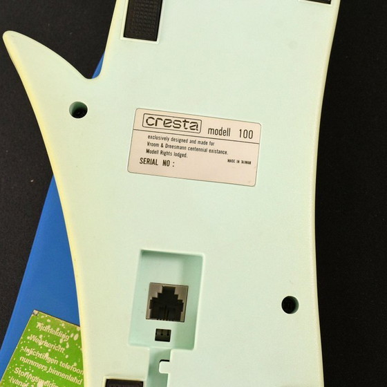Image 1 of Telefono Cresta Modell 100 del 1980 progettato per Vroom e Dreesmann Handtelefoon