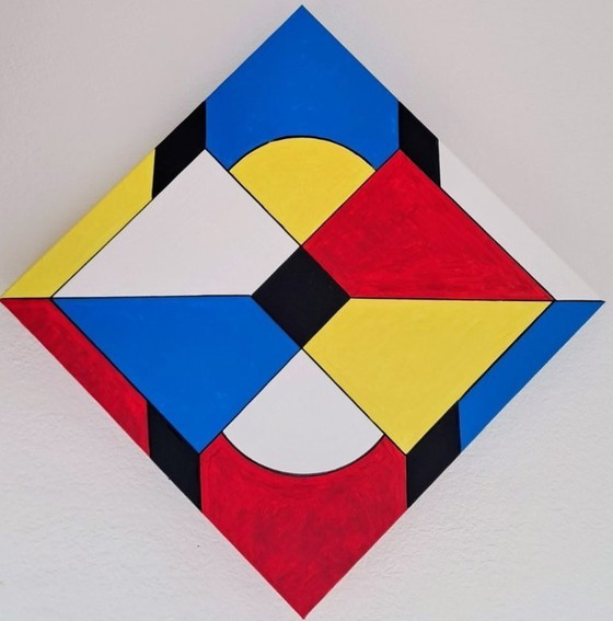 Image 1 of Enzo SAN MARCO - War Plane Mondrian