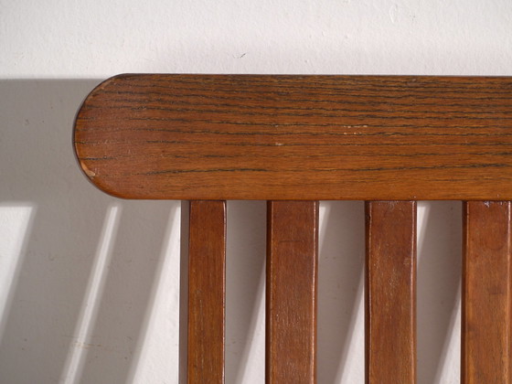 Antique Oak Deck Chair (Steamer Chair), Europe, circa 1920, Chaise longue, Brass, Brown, Rustic (photo 11 of 15)