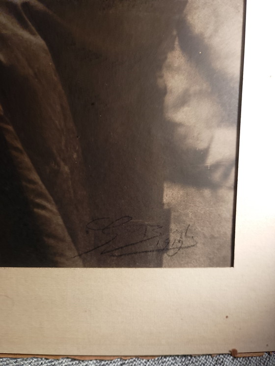 Image 1 of Ancienne photographie 1919 Ferdinand larnaude doyen faculté de droit a Paris studio le garçon paris signé daté 