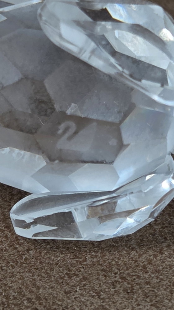 Swarovski, Vintage Faceted Crystal Fox Figurine, Decorative Objects, Transparent (photo 5 of 6)