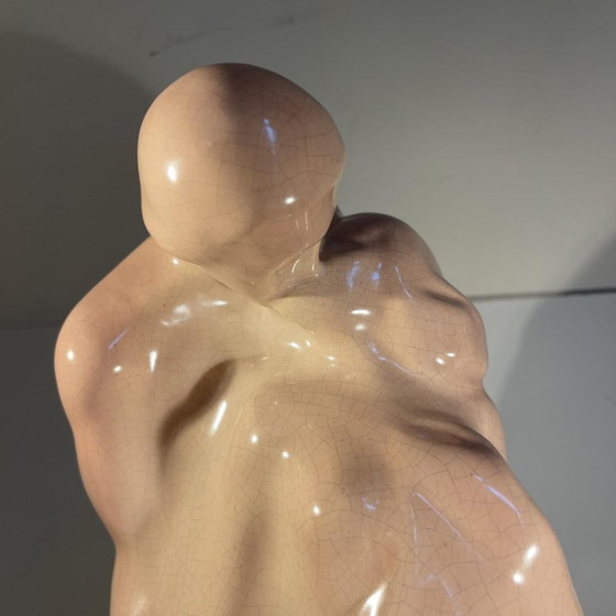 Sculture Il Bacio di Cris Agterberg per Roger Guerin, 1940 – Ceramic, Art Deco (photo 4 of 11)