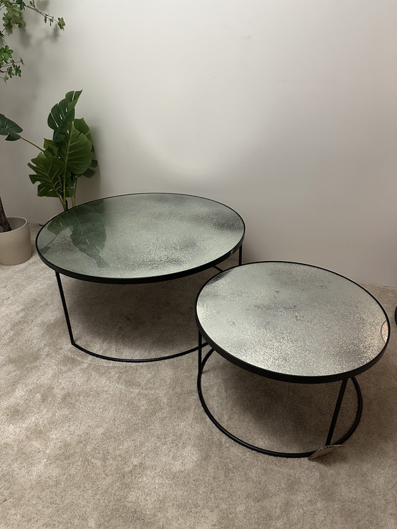 Image 1 of Ethnicraft salontafel set nesting clear showmodel