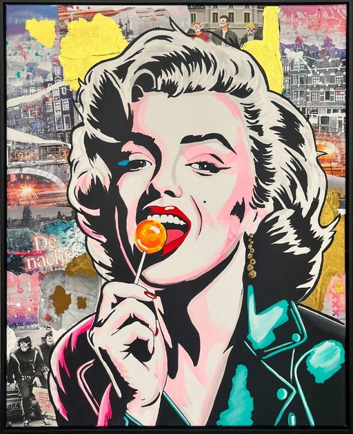 Sweet Rebel – Pop-Art-Gemälde 103 x 83