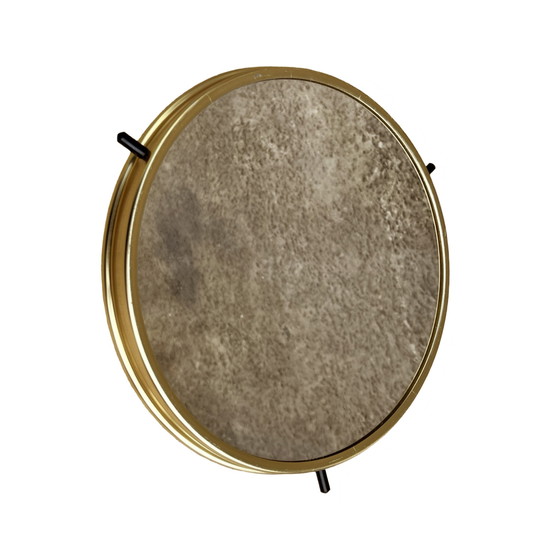 Image 1 of Draaibaar dienblad met spiegel in Hollywood Regency stijl, Duitsland, jaren 1960