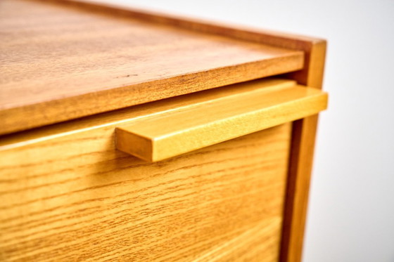 Image 1 of Vintage Highboard van František Mezulánik voor Up Závody, jaren 70, Tsjechoslowakije