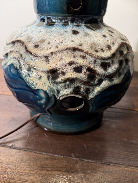 Image 1 of Jaren 60/70 keramische staande lamp