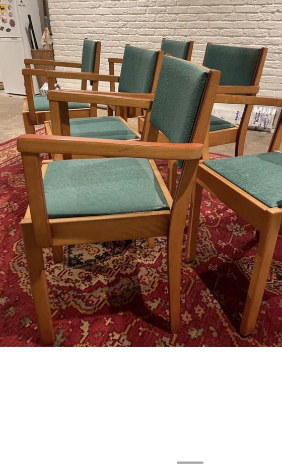 Image 1 of Vintage Tijsseling stoelen - Mid-Century Design