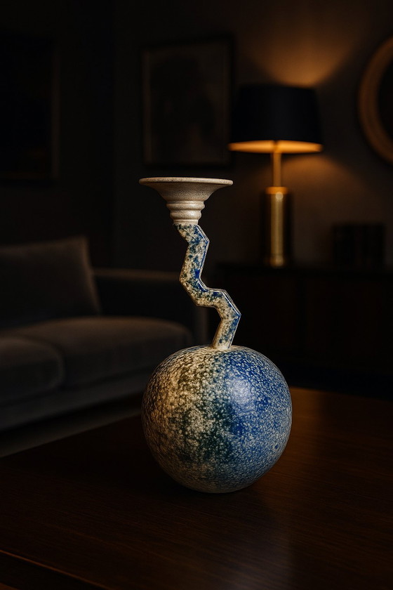 Image 1 of Sculpture en céramique – Objet unique en céramique d'atelier (1970–1990)