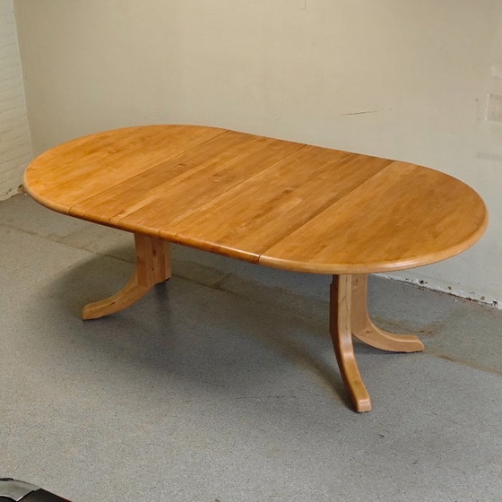 Image 1 of Vintage Rainer Daumiller uitschuif eettafel