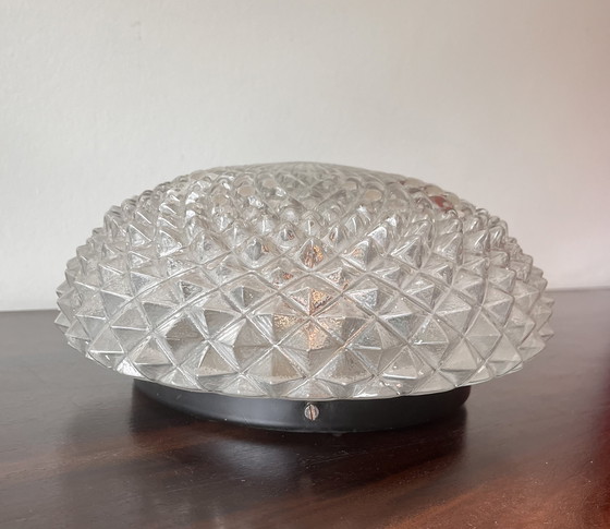 Image 1 of Plafonnier vintage Ananas relief 