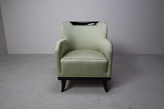 Image 1 of Satz von vier Art-Déco-Sesseln, 1930-1950