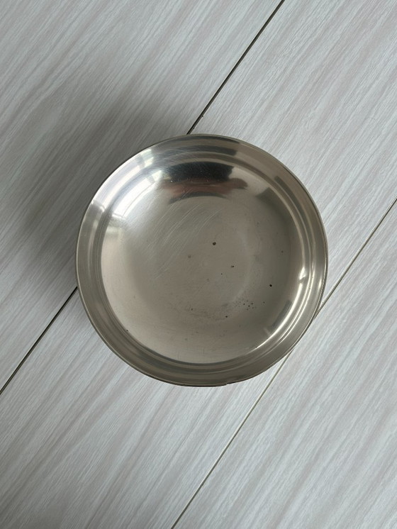 Image 1 of Ciotola in metallo argentato antico