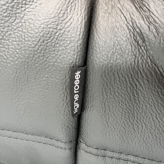 Image 1 of Ligne Roset Togo- Nero leder - tweezits