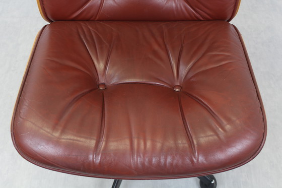 Image 1 of 2X Mim Office Chairs (Mobili Italiani Moderni) Ennio Fazioli Seats