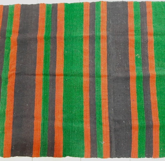 Image 1 of Tappeto da corridoio a righe vintage