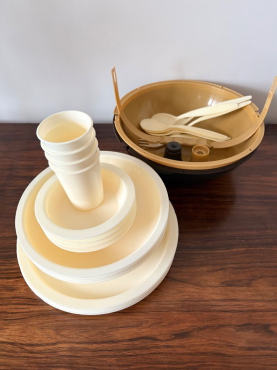 Image 1 of Set da picnic vintage retrò Milton, design iconico degli anni '70.