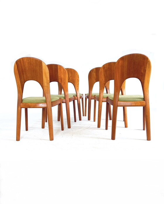 Image 1 of 6x 'Morten chair', Koefoeds Hornslet '70