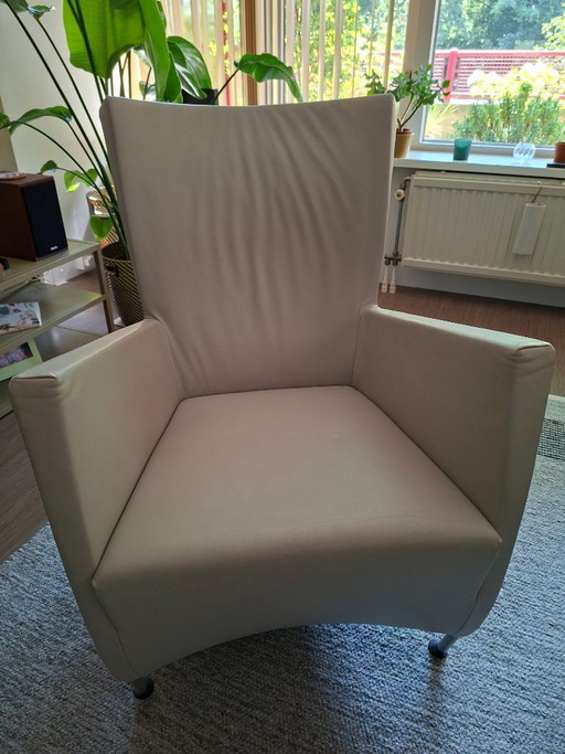 Montis Windy Armchair – fauteuils, Leather, Metal