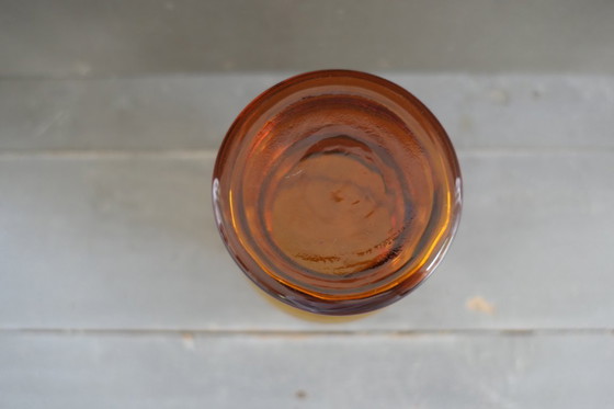 Image 1 of Vaso in vetro Art Déco color ambra