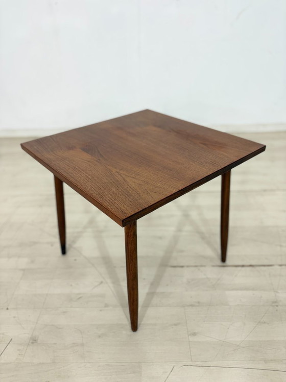 Image 1 of Mid-Century Teak Side Table / Vintage Teak Coffee Table / 1960s Teak Side Table / Danish Teak Coffee Table