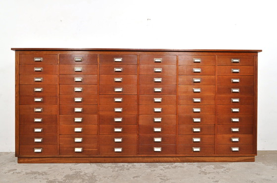 Image 1 of Vintage Eikenhouten Ladekast XL Jaren 30