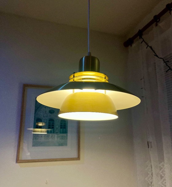 Image 1 of Vintage 1980s Belid Ceiling Lamp - Swedish Scandinavian