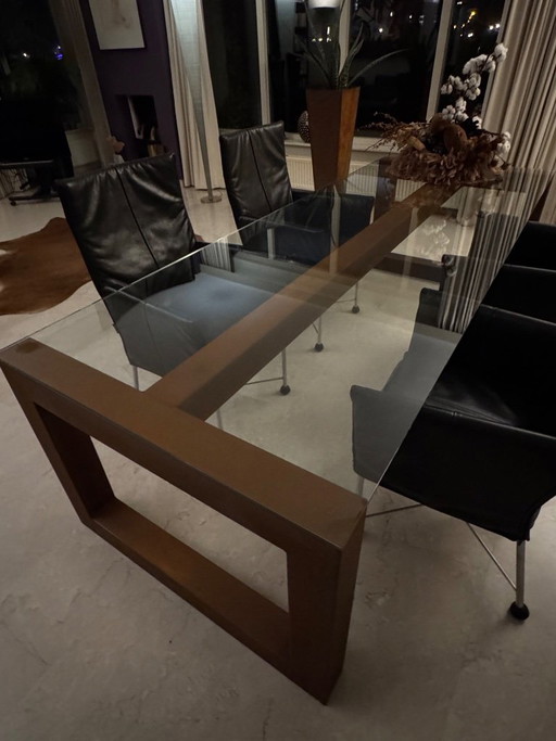 Designer Dining Table Corten Steel