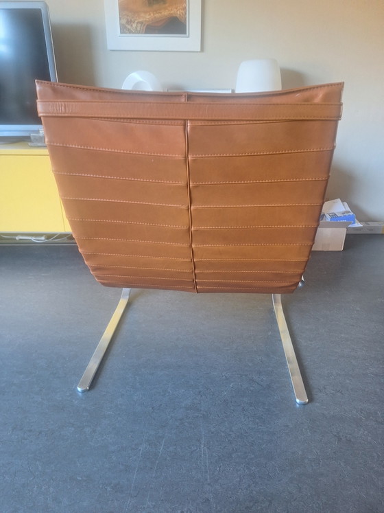 Poltrona PK20 Poul Kjaerholm – Poltrone, Chrome, Leather (photo 3 of 5)