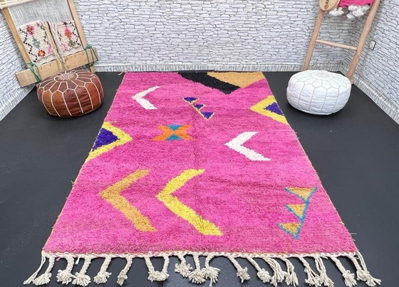 Handgeknüpfter rosa Teppich 300x200 – Teppiche & Läufer, Wool (photo 5 of 8)