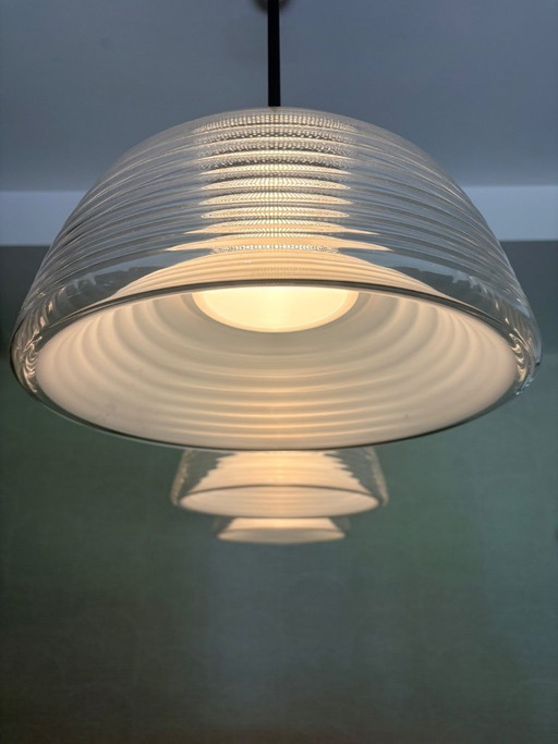 3x Muuto two layer hanglamp zwart