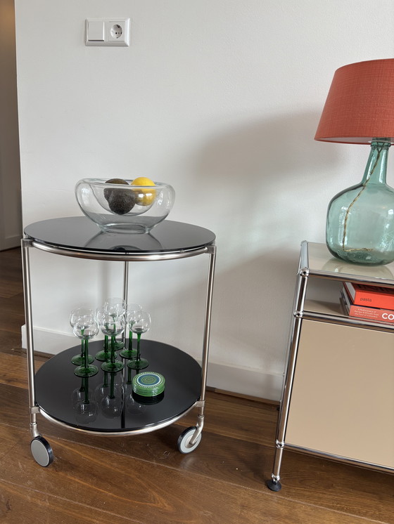 Image 1 of Vintage Ikea Strind zwart 90s