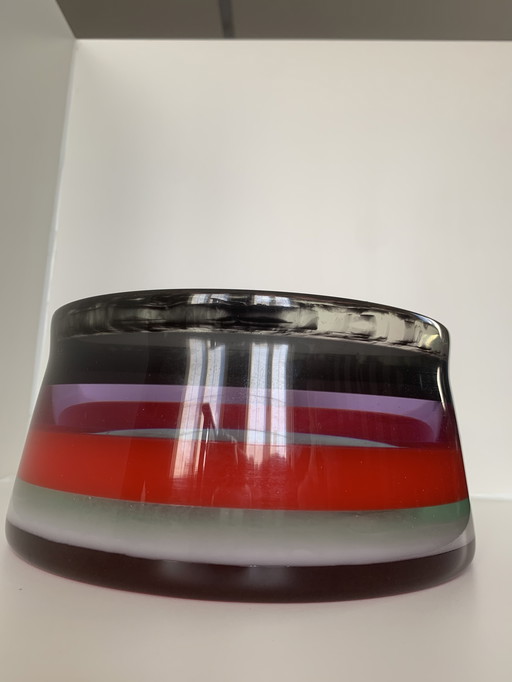 Unieke 'Fasce' Design Schaal – Atelier Belaen – Handgemaakte Art