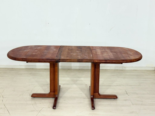 Dyrlund Teak Dining Table, Wooden Table, Kitchen Table, Extendable