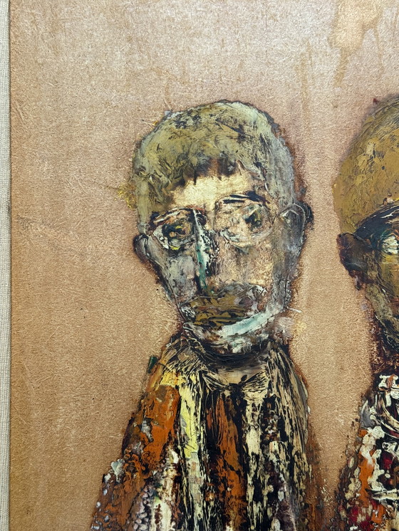 Image 1 of Tony Venneman (XX) - tres figuras, 1969. Art brut