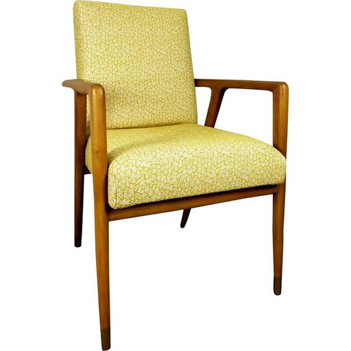 Poltrona vintage in palissandro, Svezia 1950