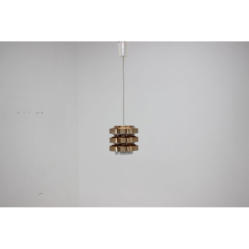Vintage messing hanglamp, Duitsland 1980