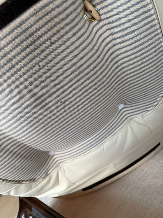 Armchair and Ottoman Ligne Roset Marsala – Plexiglass, Leather (photo 2 of 5)
