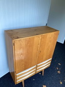 Armoire vintage milieu du siècle Hellerau Franz Ehrlich
