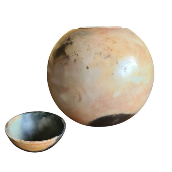 Image 1 of Bonita maceta (de almacenaje) de cerámica antigua