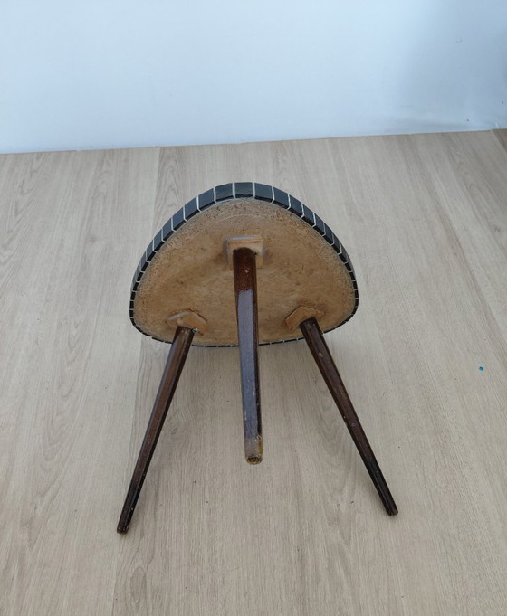 Image 1 of Tavolino anni Cinquanta con piano in ceramica