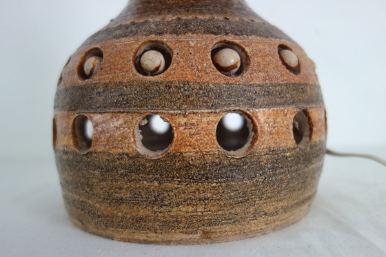 Image 1 of Georges Pelletier Keramische Lampvoet, 1960