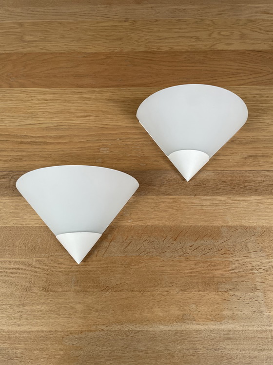 Image 1 of 2 Glashutte Limburg wandlampen, jaren 80