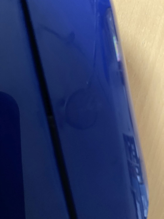 Image 1 of 2x Space Age Z-vouwbare wandlamp in monochroom blauw ontwerp gebaseerd op Manon