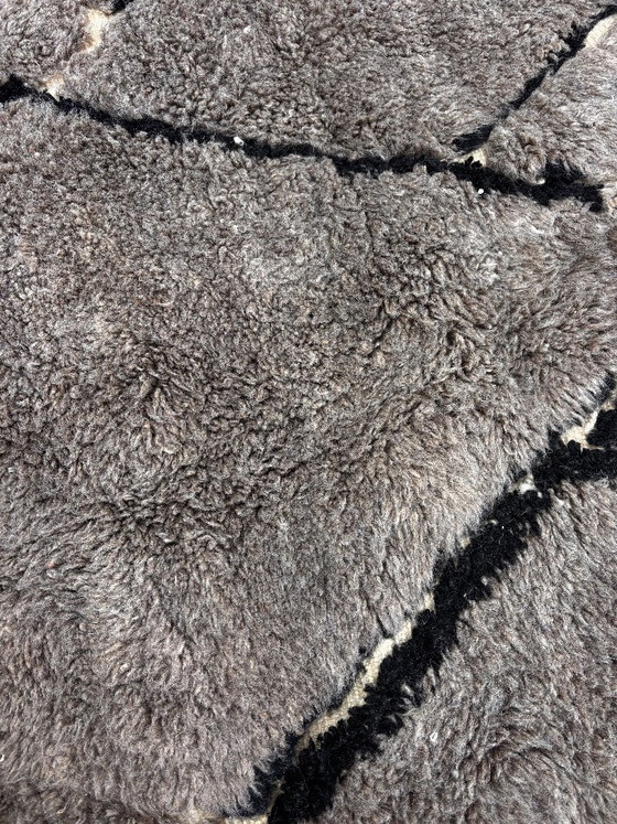 Image 1 of Tapis d'intérieur moderne en laine Mrirt 200x300 cm - Tapis berbère en laine fait main